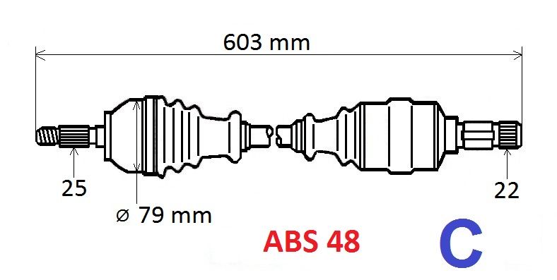 T5862 Z POLOOSA P206 1.6 16V 00> ABS 48 LEVÁ